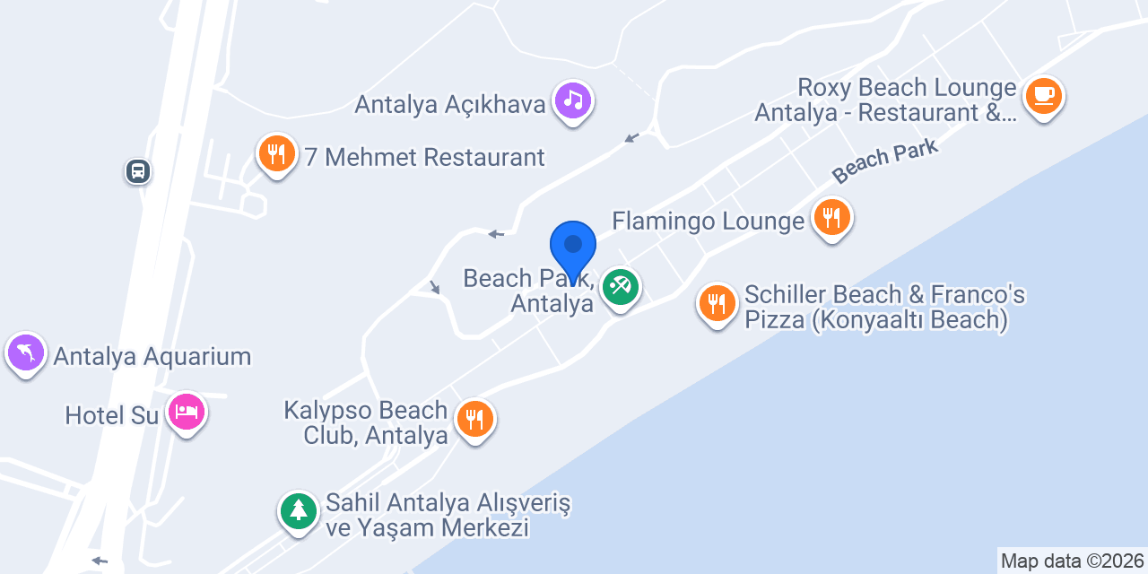 Beachpark Yemen Kahvesi konumu