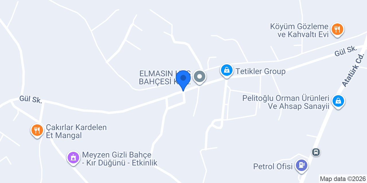 GAUDY BUNGALOV konumu