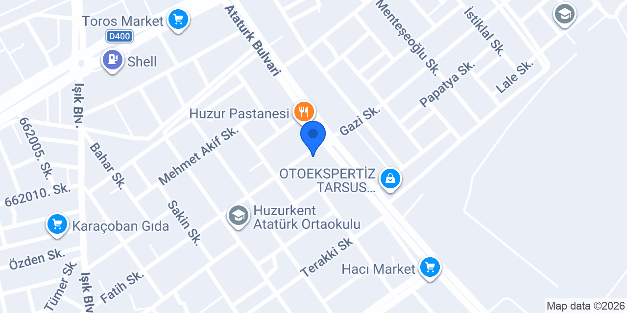 Aygaz Tüp Bayisi konumu