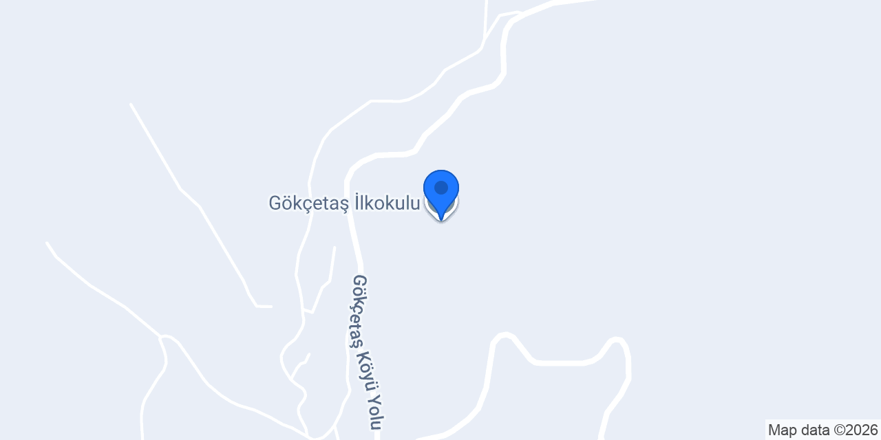 Gökçetaş İlkokulu konumu
