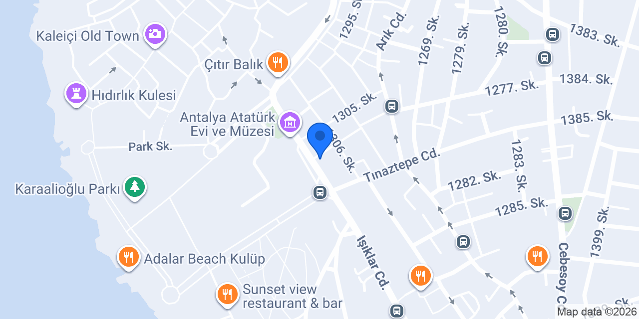 İŞLEK Pırlanta konumu