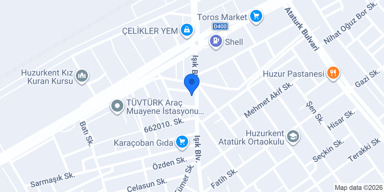 RAMAZANOĞULLARI PATİSSERİE konumu