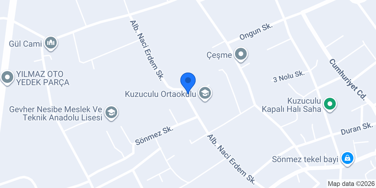İzzetoglu Kereste konumu