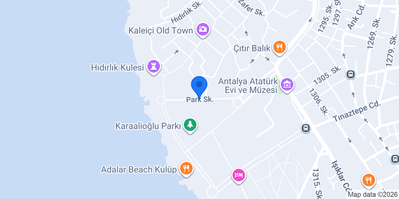 Palm Vista konumu