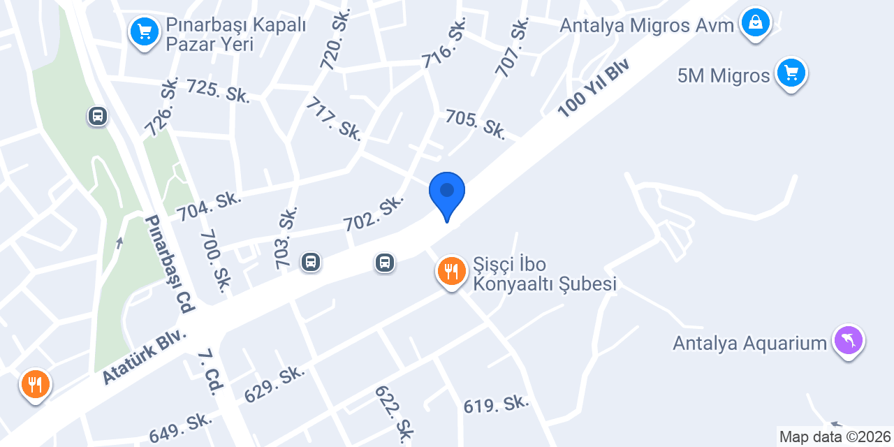 Anadolu Köfte Et konumu