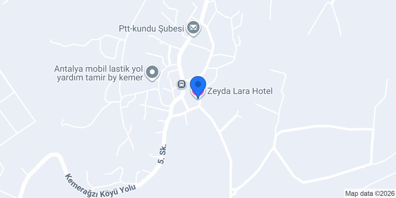 Zeyda Lara Hotel konumu