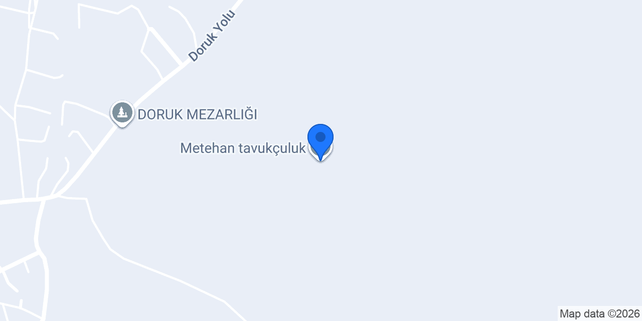 Metehan tavukçuluk konumu
