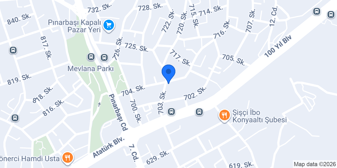 ANTALYA VİZYON DUVAR KAĞITLARI konumu