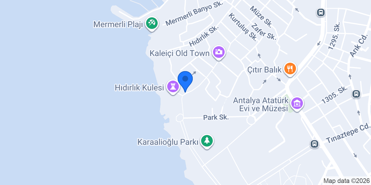 Beyaz Butik Hotel konumu