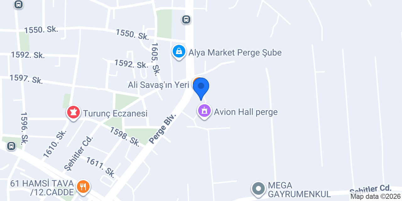 Öz Terapi Masaj Atölyesi konumu
