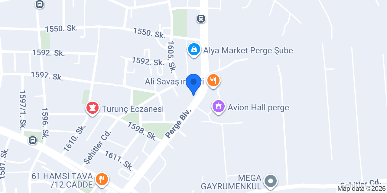 Munesya Mobilya konumu