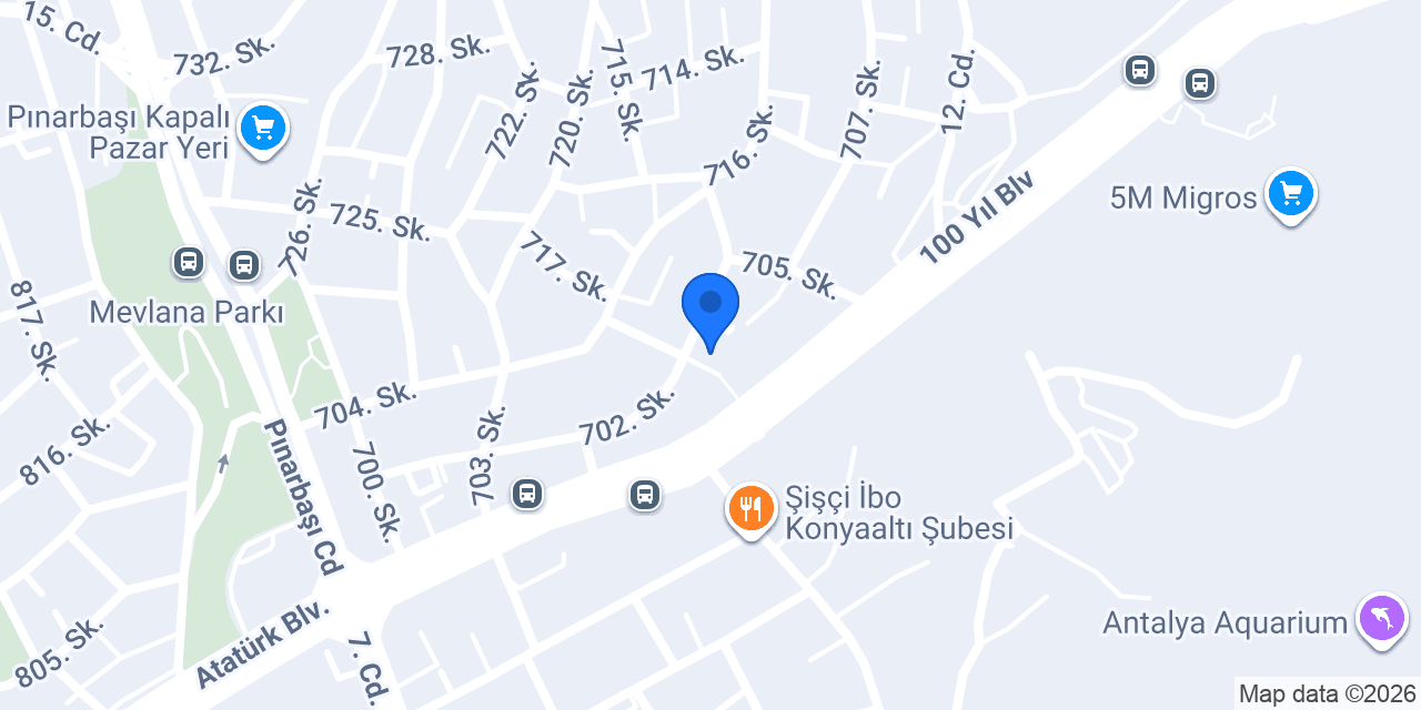 ACT Sanat Merkezi konumu
