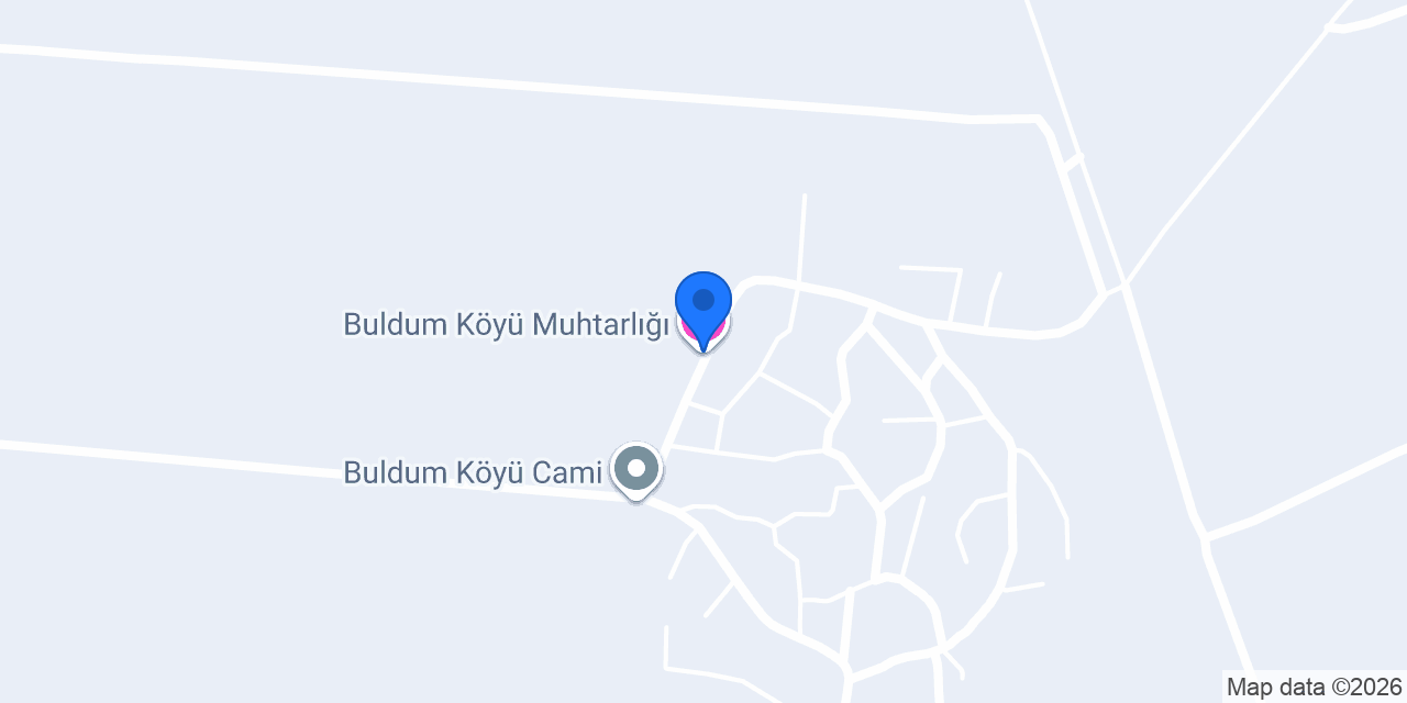 Buldum Köyü Muhtarlığı konumu