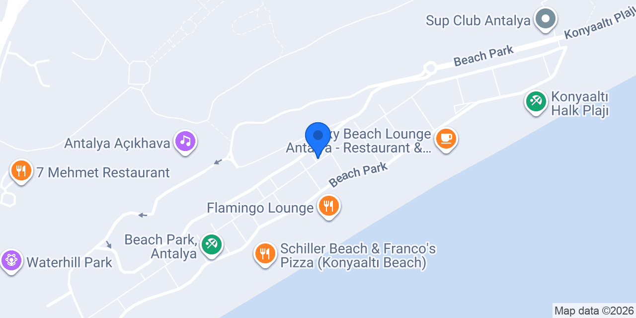 Varuna Beach Park konumu