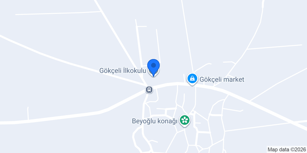Gökçeli İlkokulu konumu