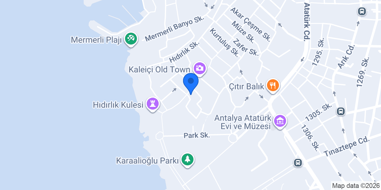 Lazer Pansiyon Hotel konumu