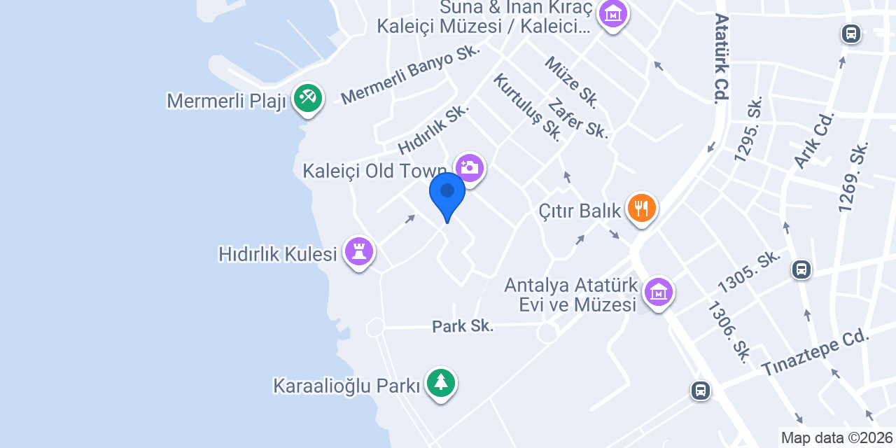 Kervan Hotel konumu