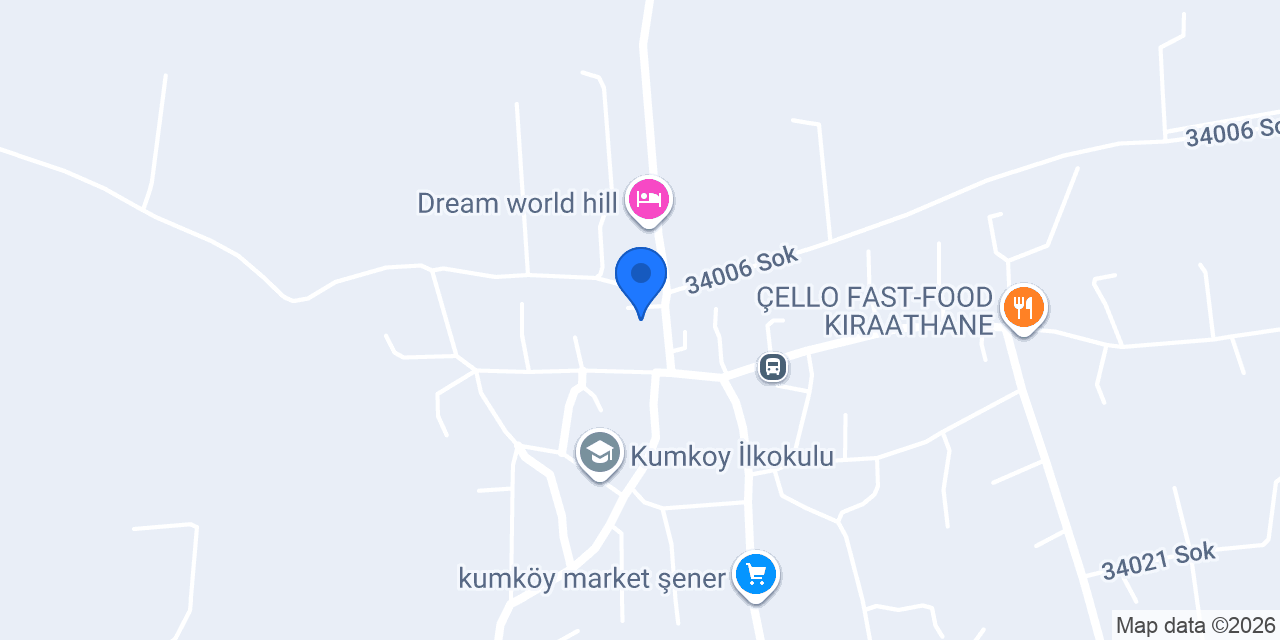 KUMKÖY 1 MARKET konumu