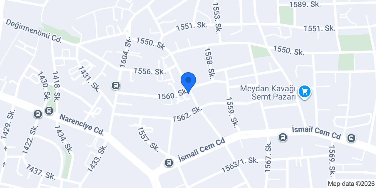 Cadde Tost & Çay konumu