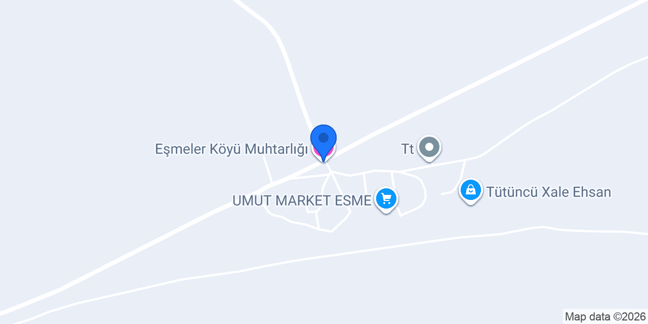 Eşmeler Köyü Muhtarlığı konumu