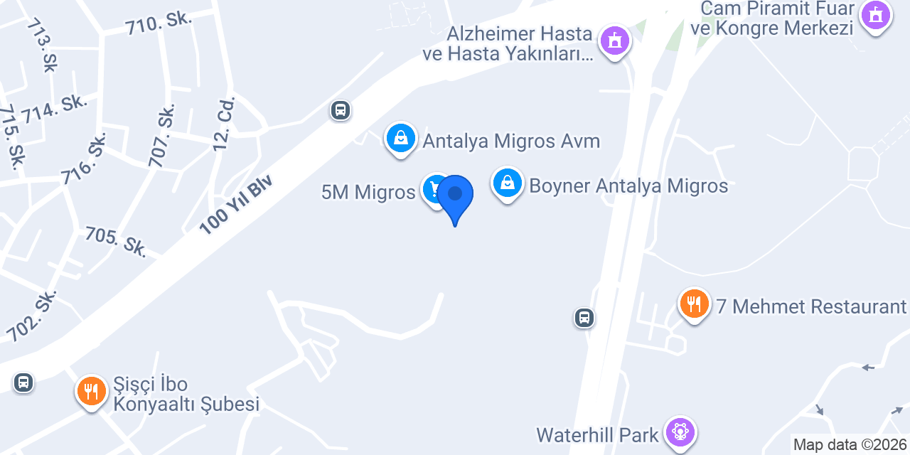 Shakespeare Coffee & Bistro (5M Migros AVM) konumu