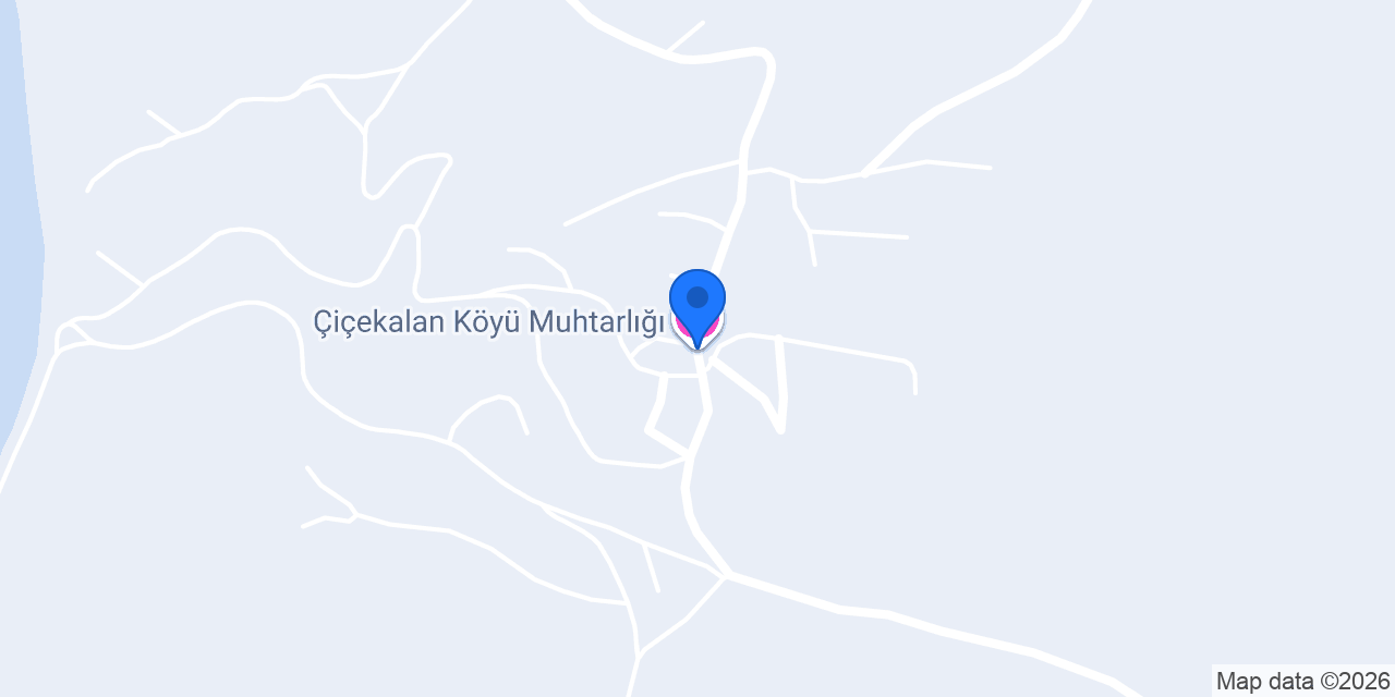 Çiçekalan Köyü Muhtarlığı konumu