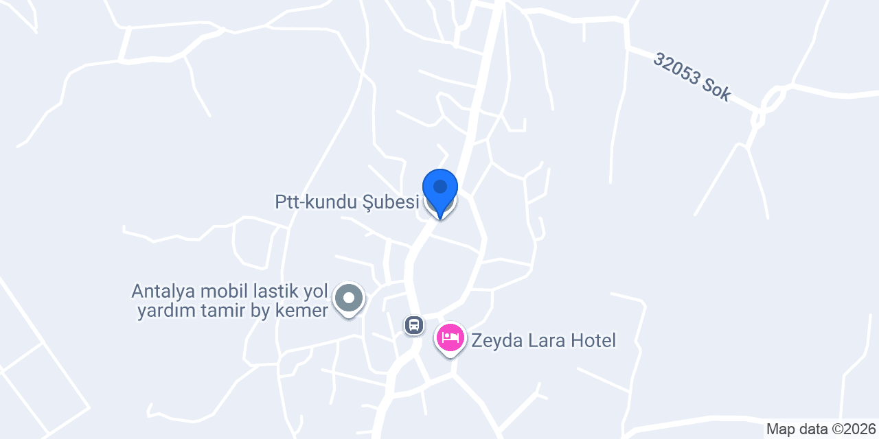 Ptt-kundu Şubesi konumu