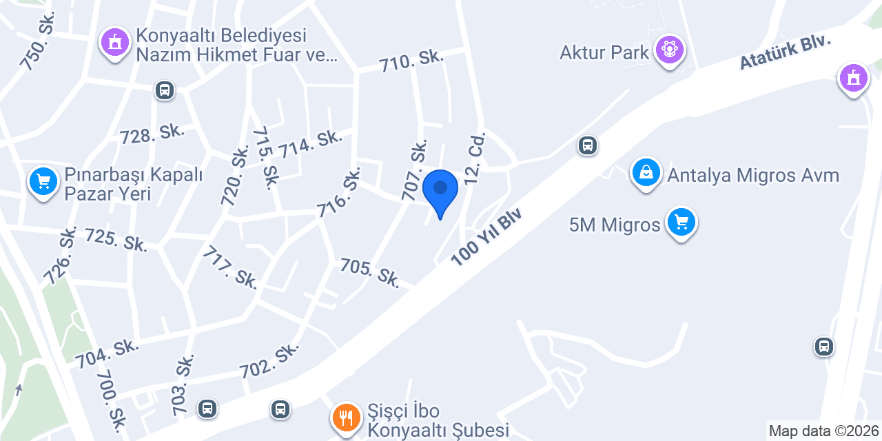 Popüler Erkek Kuaförü konumu