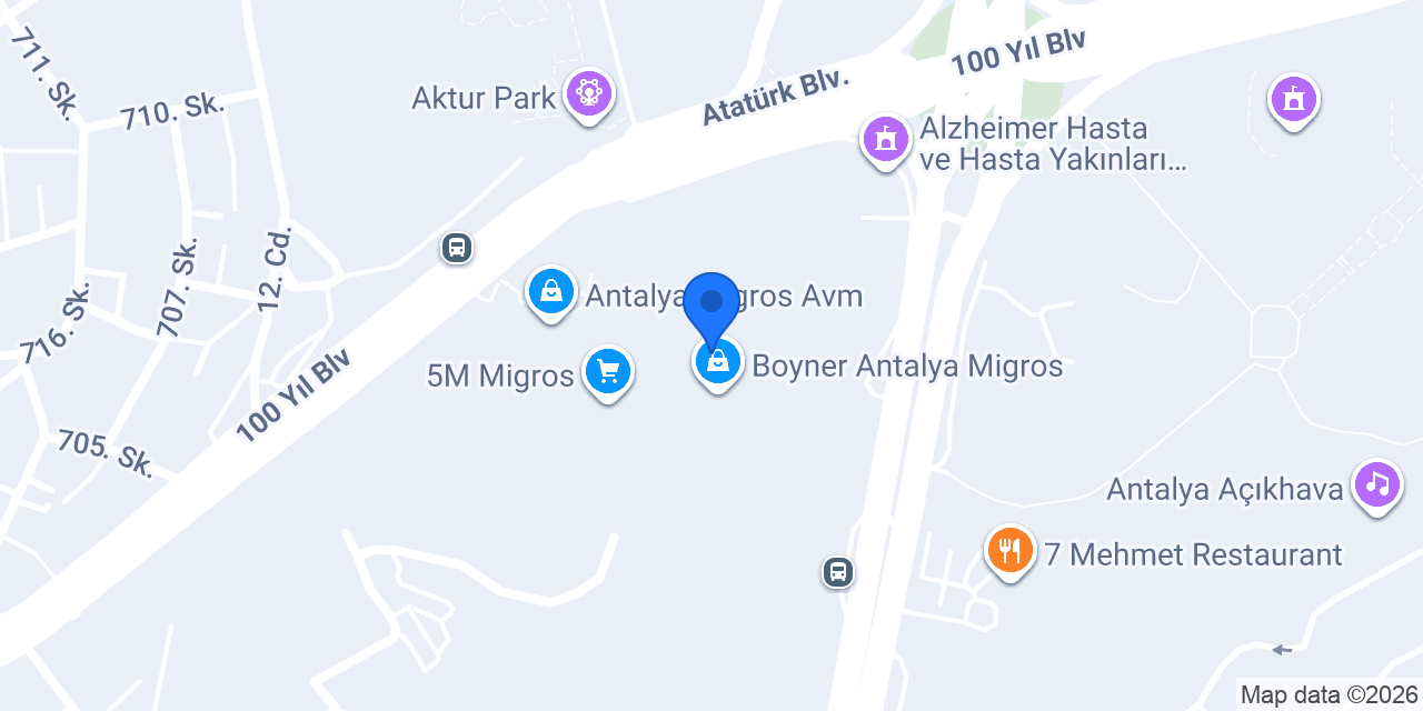 Akıncı Eczanesi konumu