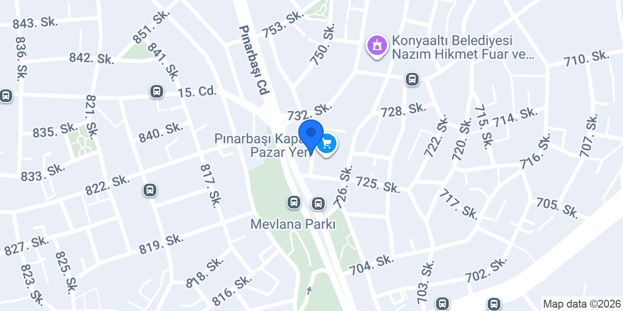 Antalya Deniz Koleji konumu