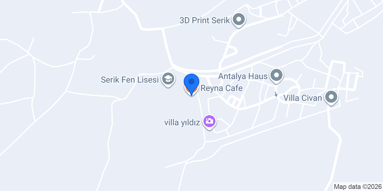 Reyna Cafe konumu