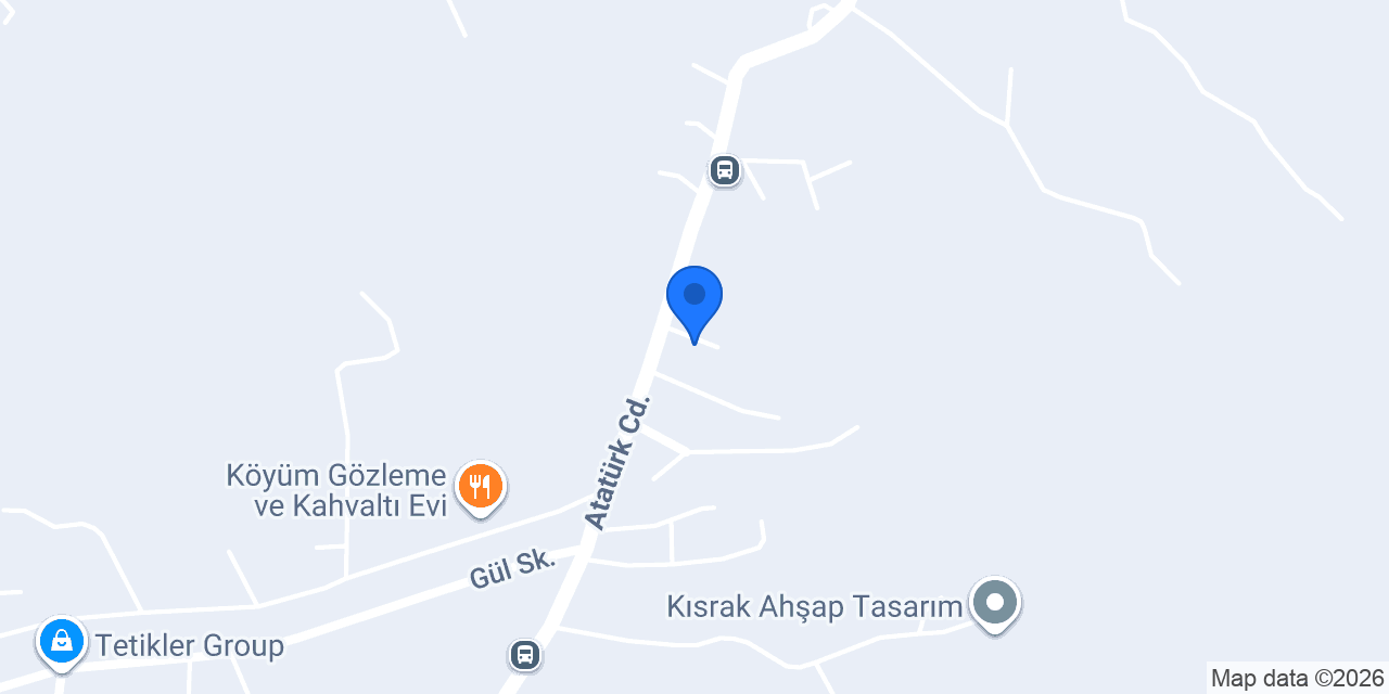 Tetikler Boutique konumu