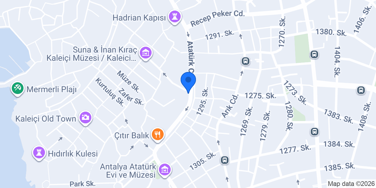 Acar Taksi konumu