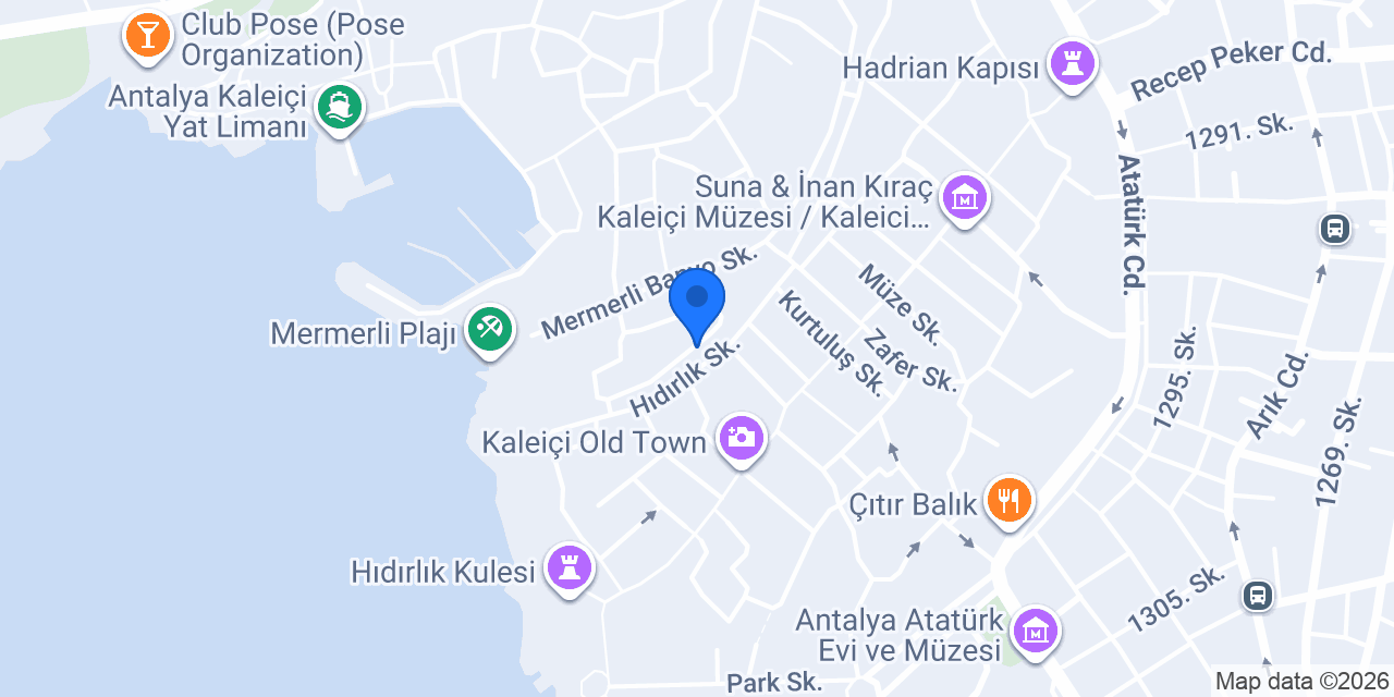 Filika Cafe Bar konumu