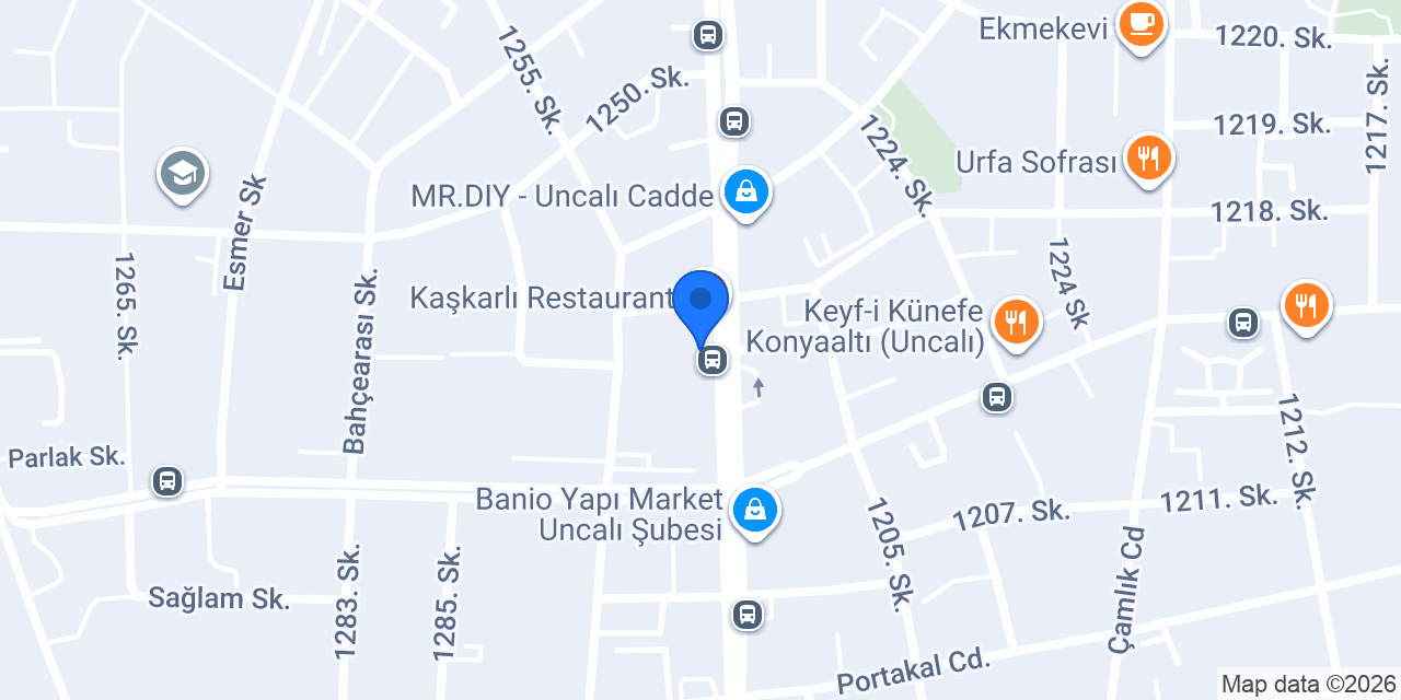 Uncalı Akademi konumu