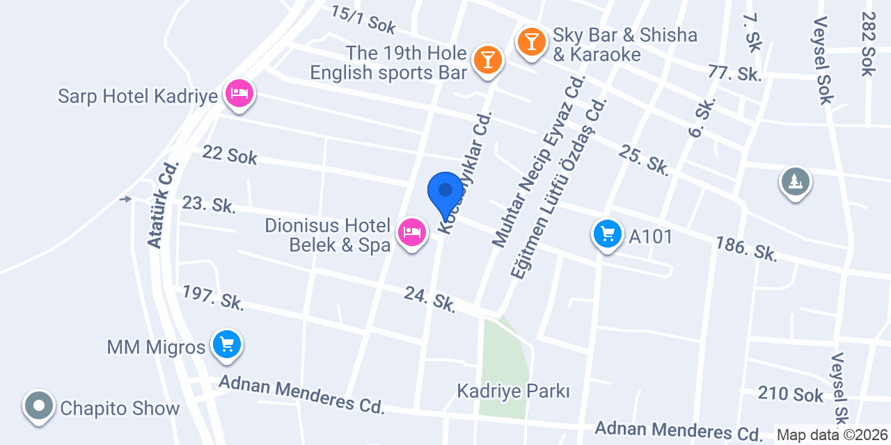 Eyüp Car Rental konumu