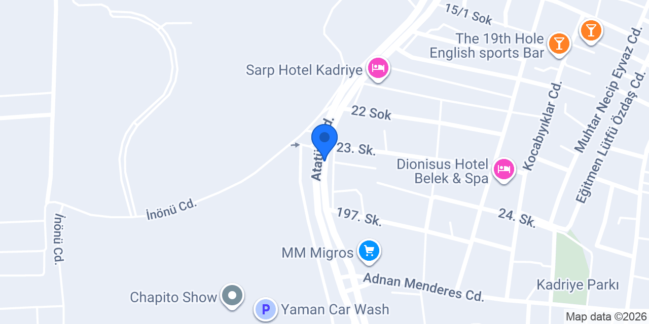 Venezia House konumu