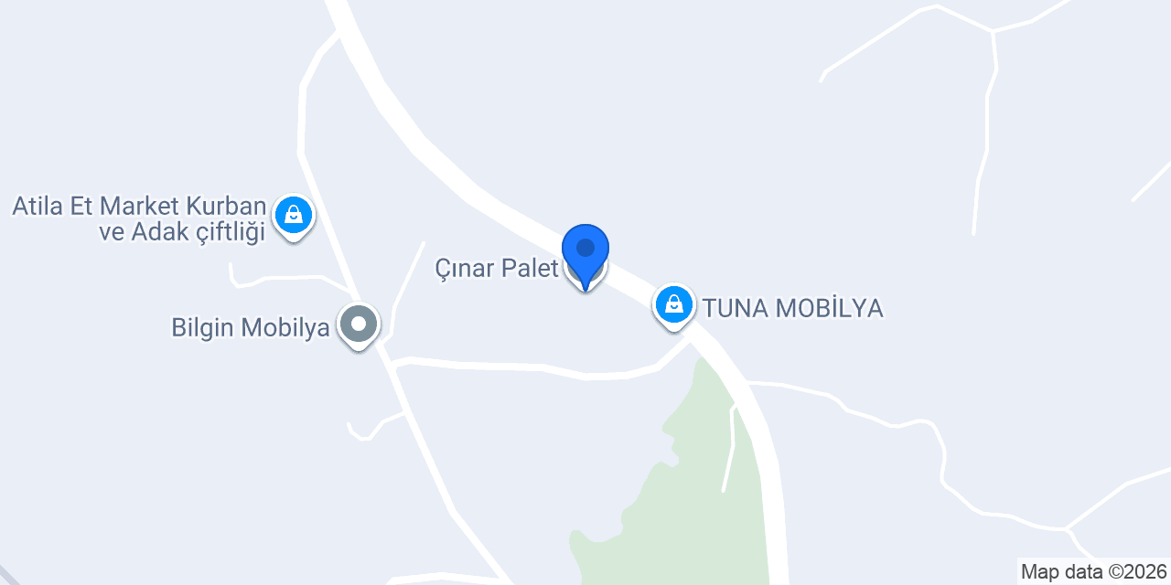Çınar Palet konumu