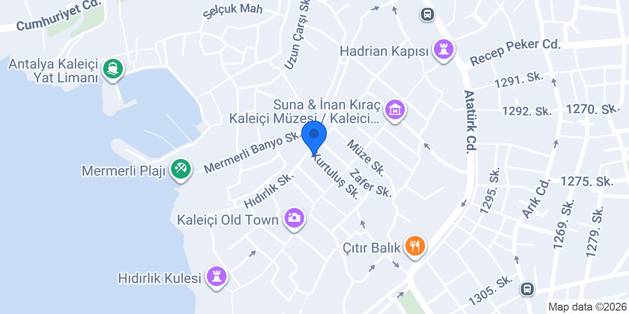 Erken Pansiyon konumu