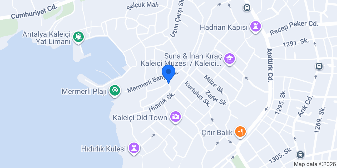 Villa Tulipan konumu