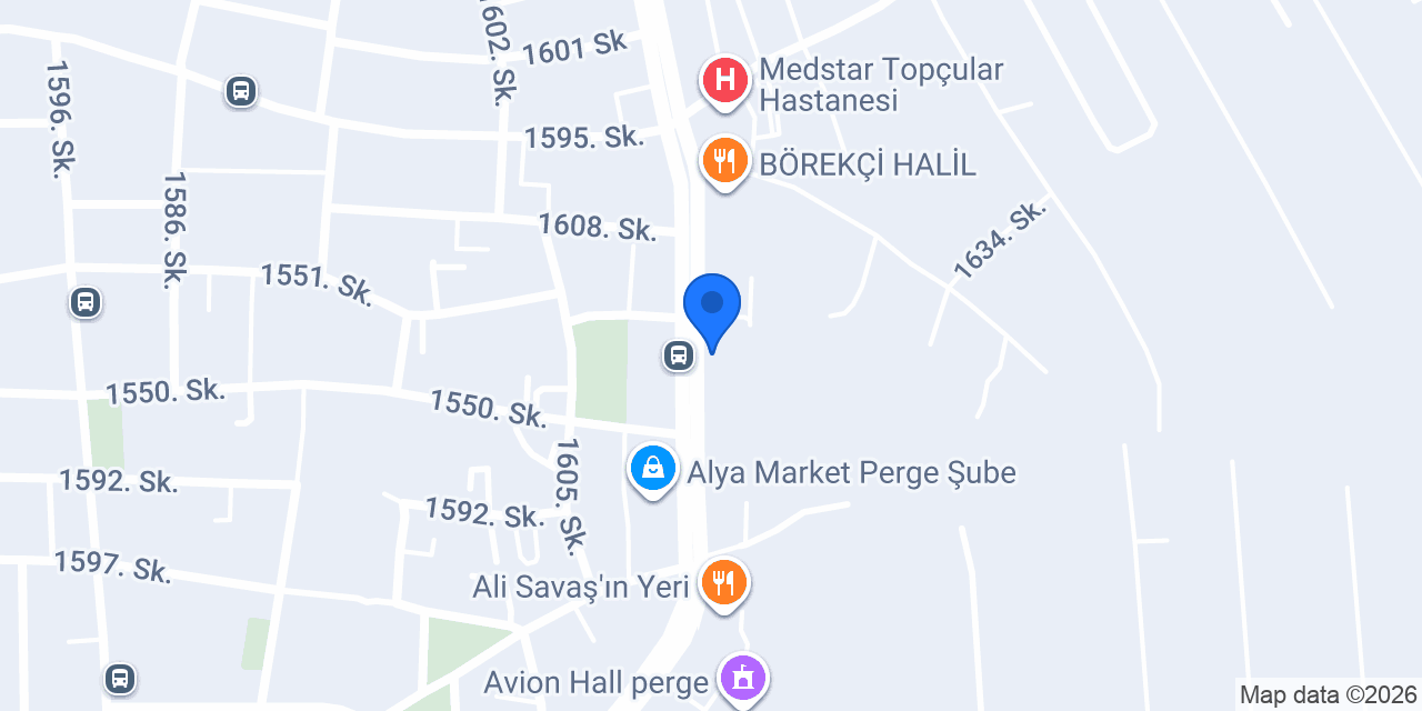 AYVALIK TOST PERGE CADDESİ konumu