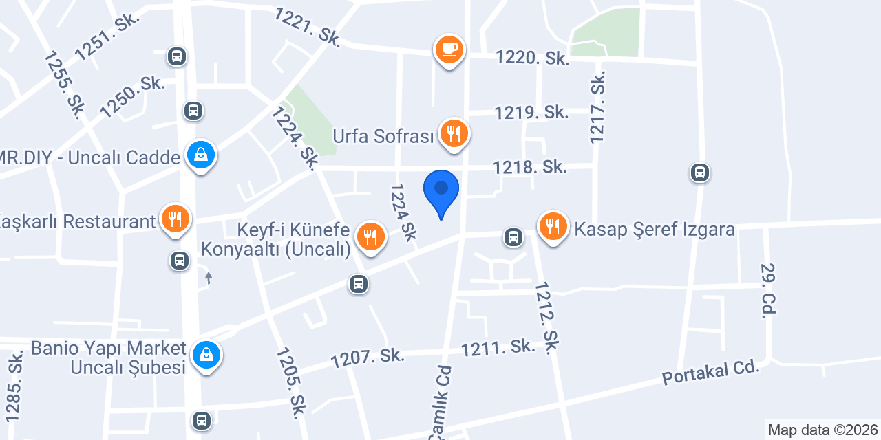 Royal Kuru Temizleme konumu