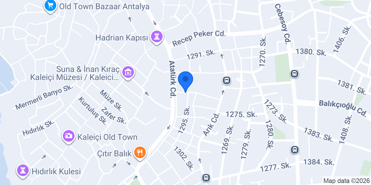 Nergiz Boutique Hotel / Muratpaşa da Otel konumu