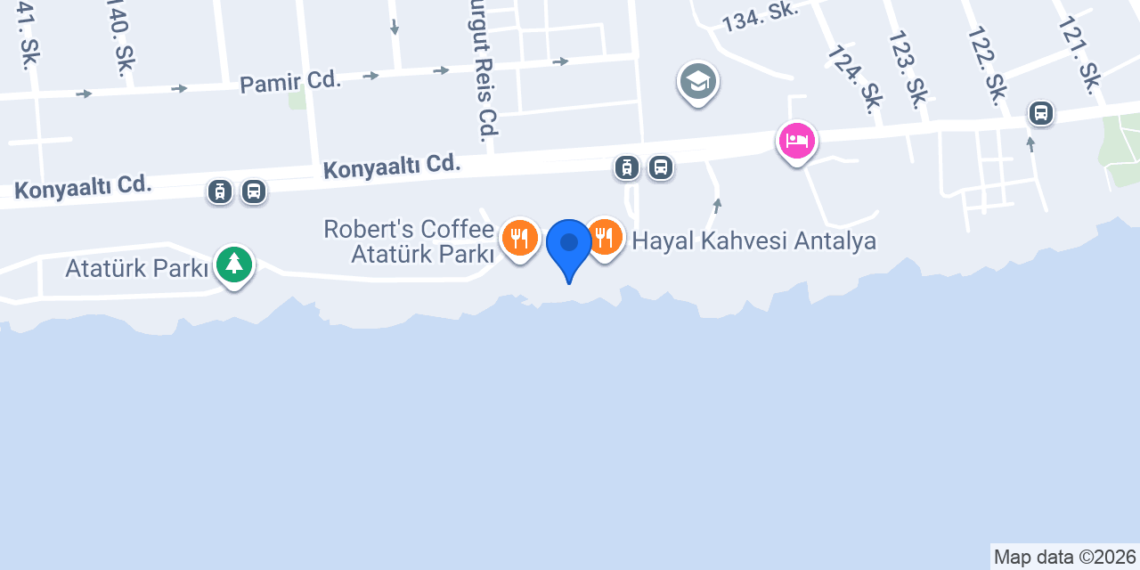 Nar Beach&Bistro konumu
