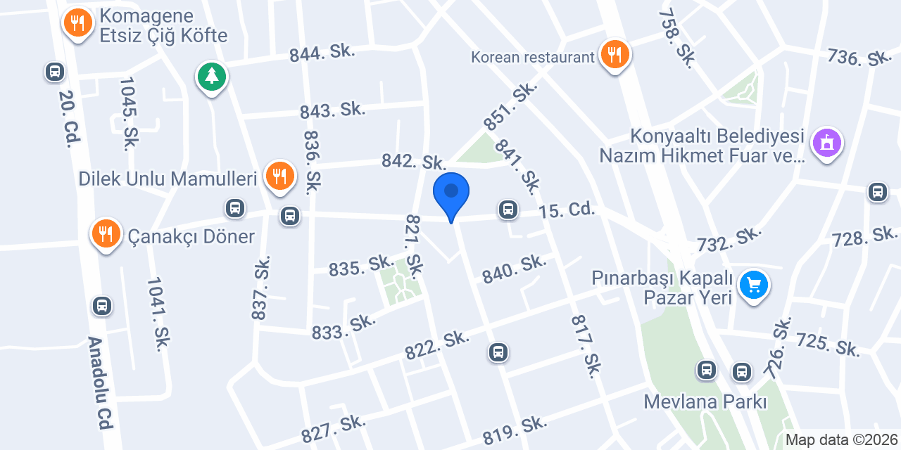 Öz Toros Elektrik konumu