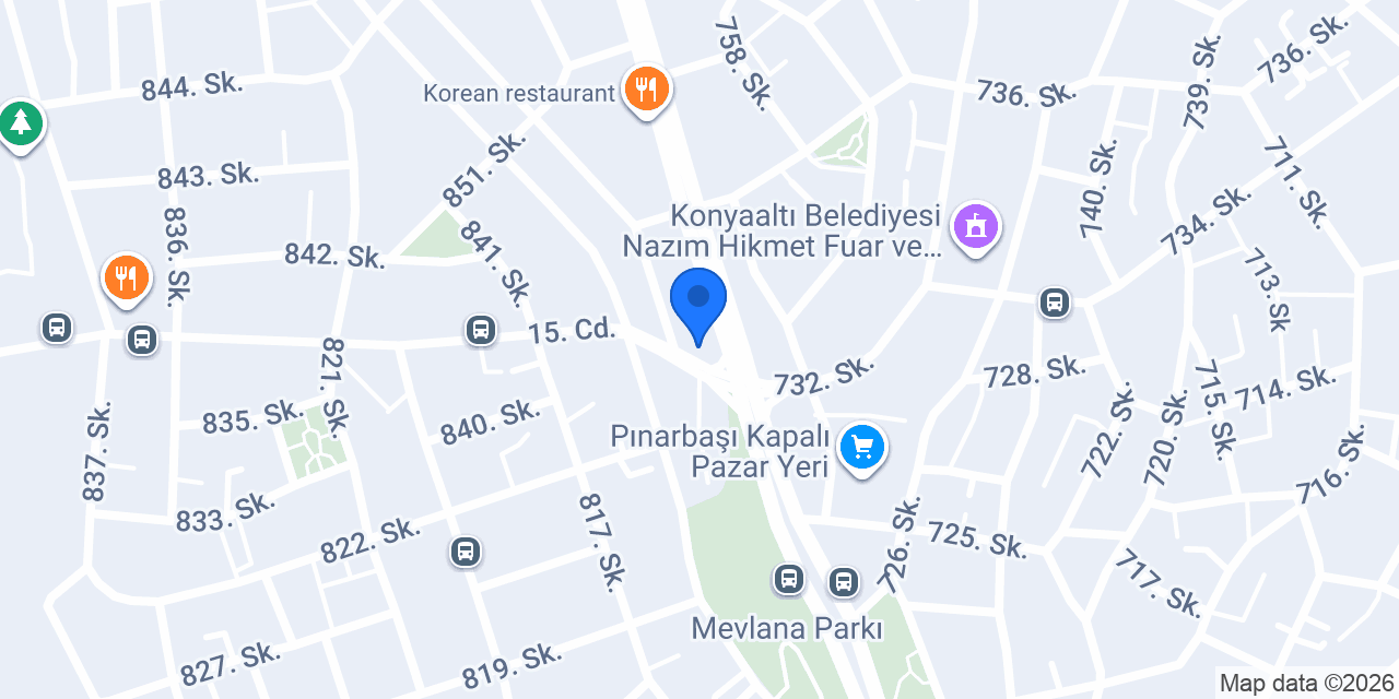Erçin Mimarlık konumu