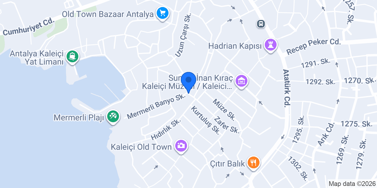 Çınar Taksi konumu