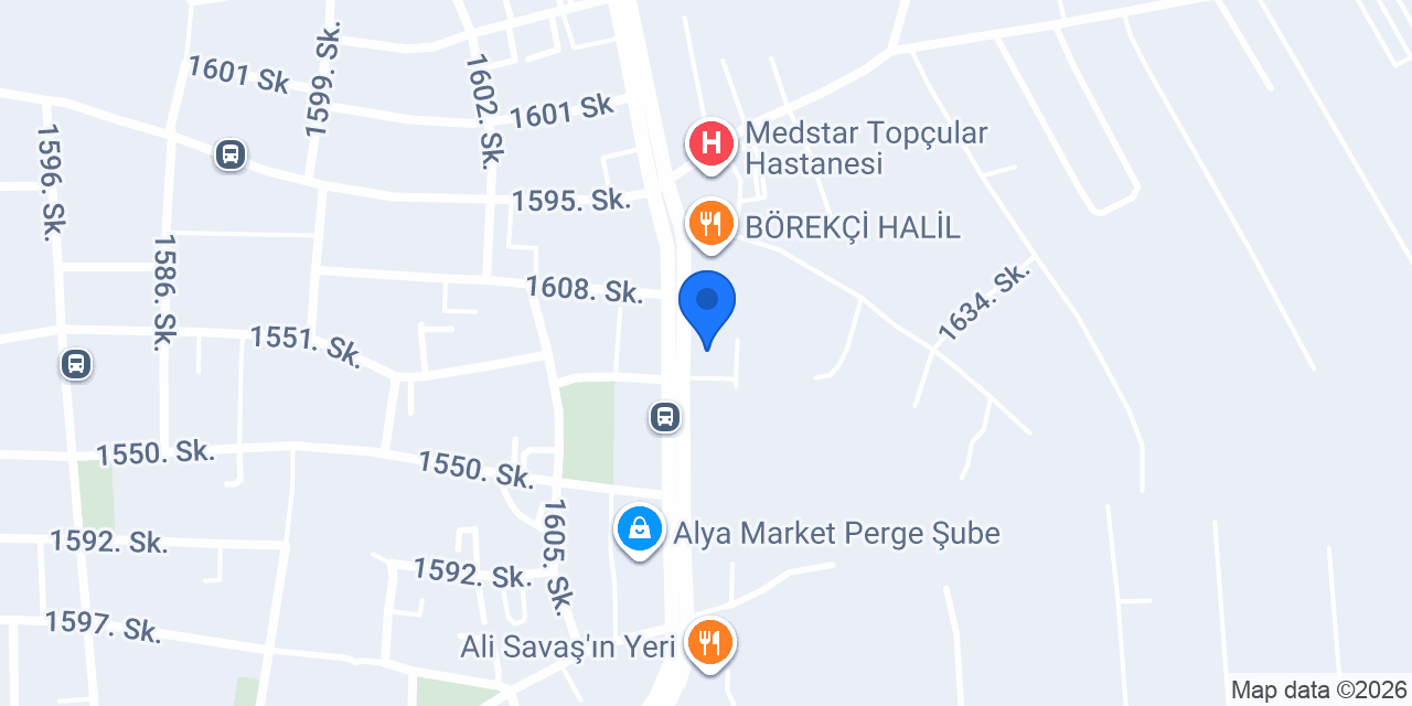 Antalya Zebrano Mobilya konumu