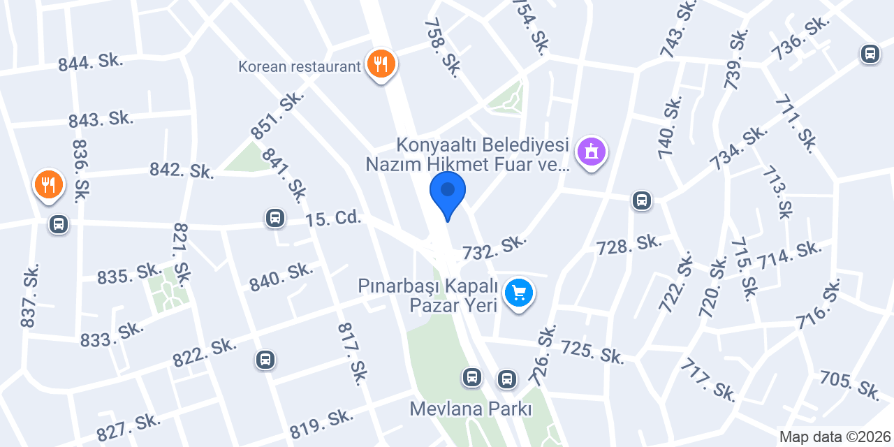 PlayBox Konyaaltı konumu