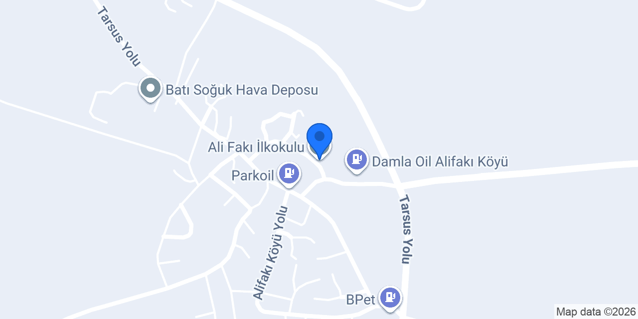 Ali Fakı İlkokulu konumu